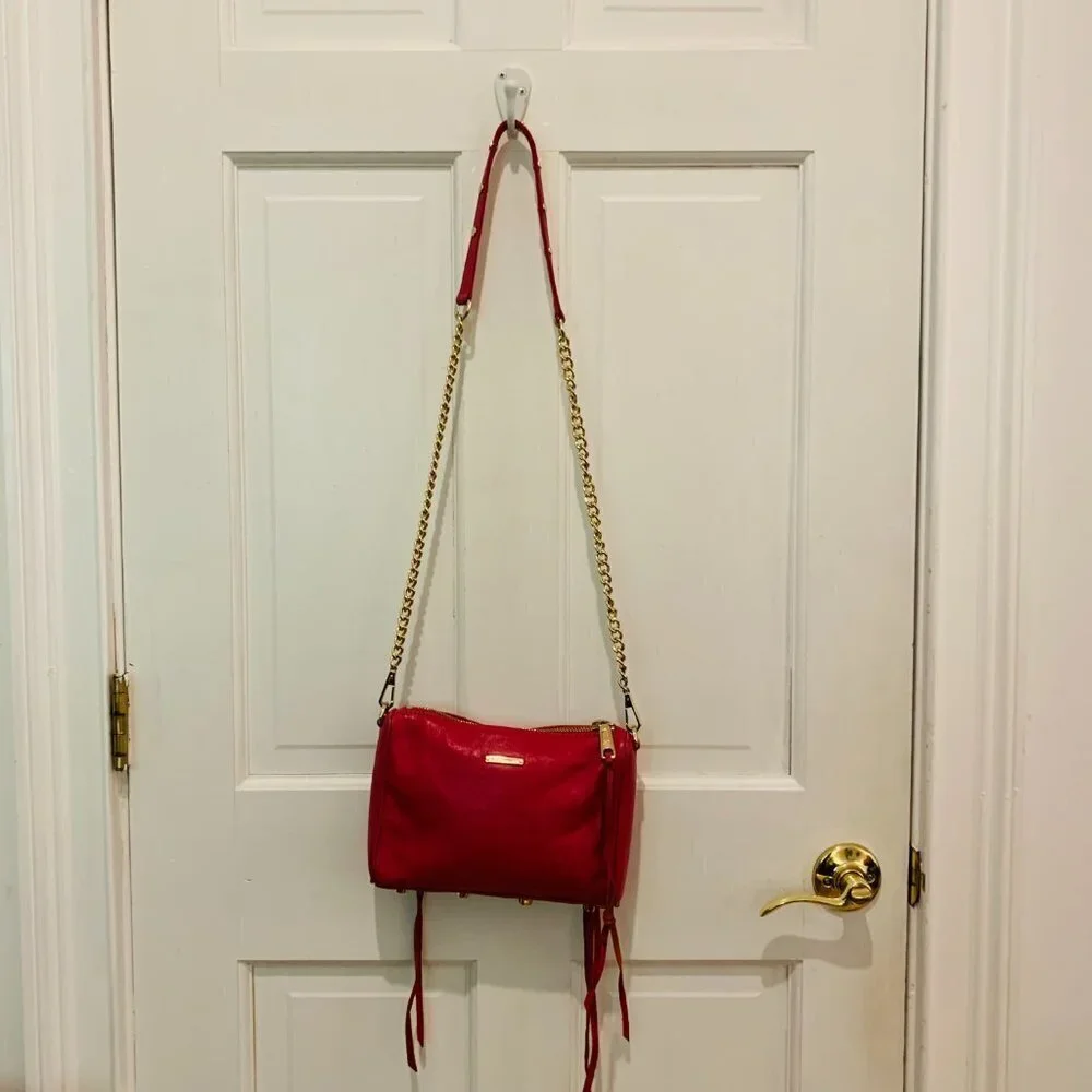 Rebecca Minkoff Leather Crossbody Bag - Picture 1 of 14